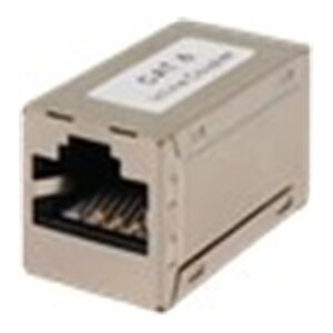 CONNECTEUR BLINDÉ RJ45 CAT 6 FEMELLE-FEMELLE